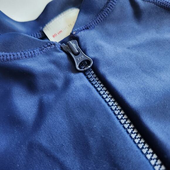 Hanna Andersson Navy Sunblock Swimmy Rash Guard Suit Size 18-24 Months | 80 cm - Picture 5 of 8